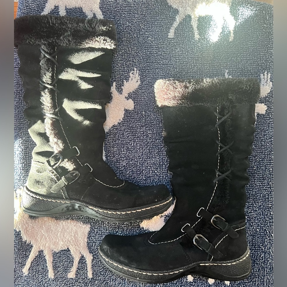 Denver Haynes winter boots. Leather with faux fur inside. Sz 8.5